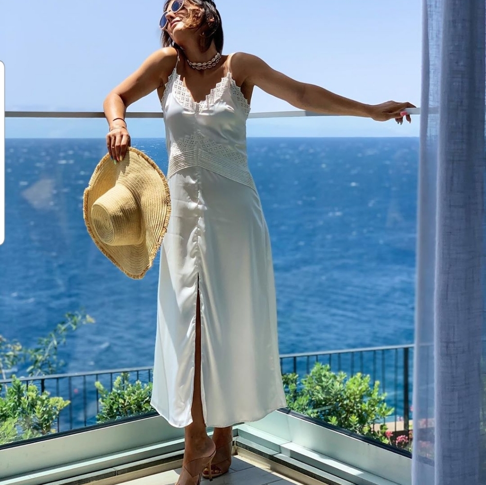 🎈LAST ONE! Zara Satin effect slip dress - Picture 2 of 15
